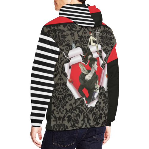 Transformation All Over Print Hoodie for Men/Large Size (USA Size) (Model H13)