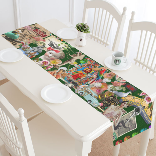 Frank and the Gang Table Runner 16x72 inch