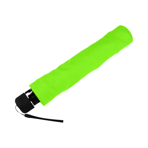 color lawn green Anti-UV Foldable Umbrella (Underside Printing) (U07)