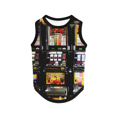 Lucky Slot Machines - Dream Machines All Over Print Pet Tank Top