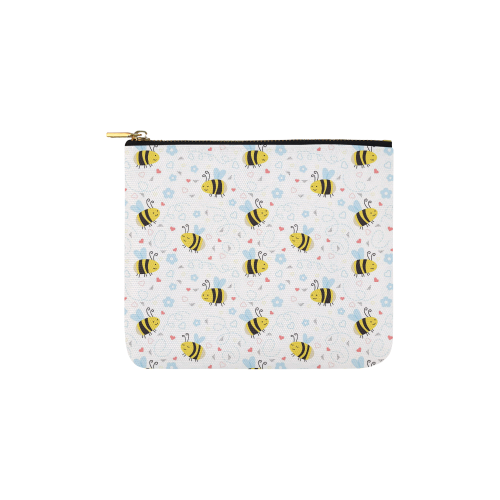 Cute Bee Pattern Carry-All Pouch 6''x5''