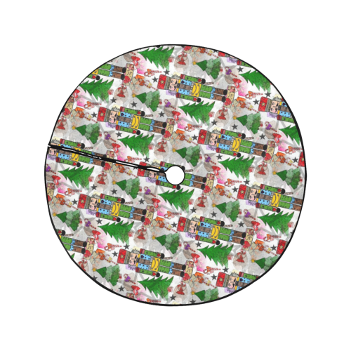 Nutcracker Dream by Nico Bielow Christmas Tree Skirt 47" x 47"