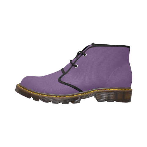 color purple 3515U Men's Canvas Chukka Boots (Model 2402-1)