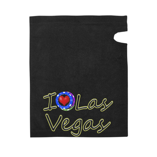 I Love Las Vegas on Black Mailbox Cover