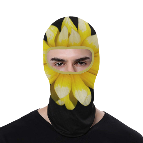 Yellow Flower, floral photography All Over Print Balaclava