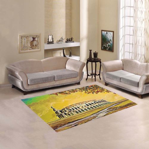Colosseum Italy Area Rug 5'3''x4'