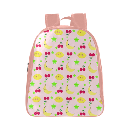 STAR FRUIT BGB PRINT BACKPACK School Backpack (Model 1601)(Small)