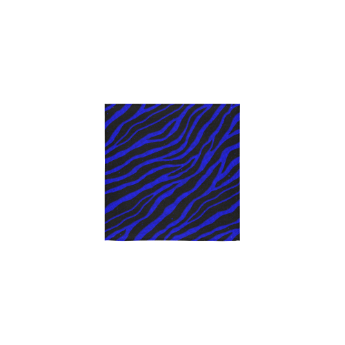 Ripped SpaceTime Stripes - Blue Square Towel 13“x13”