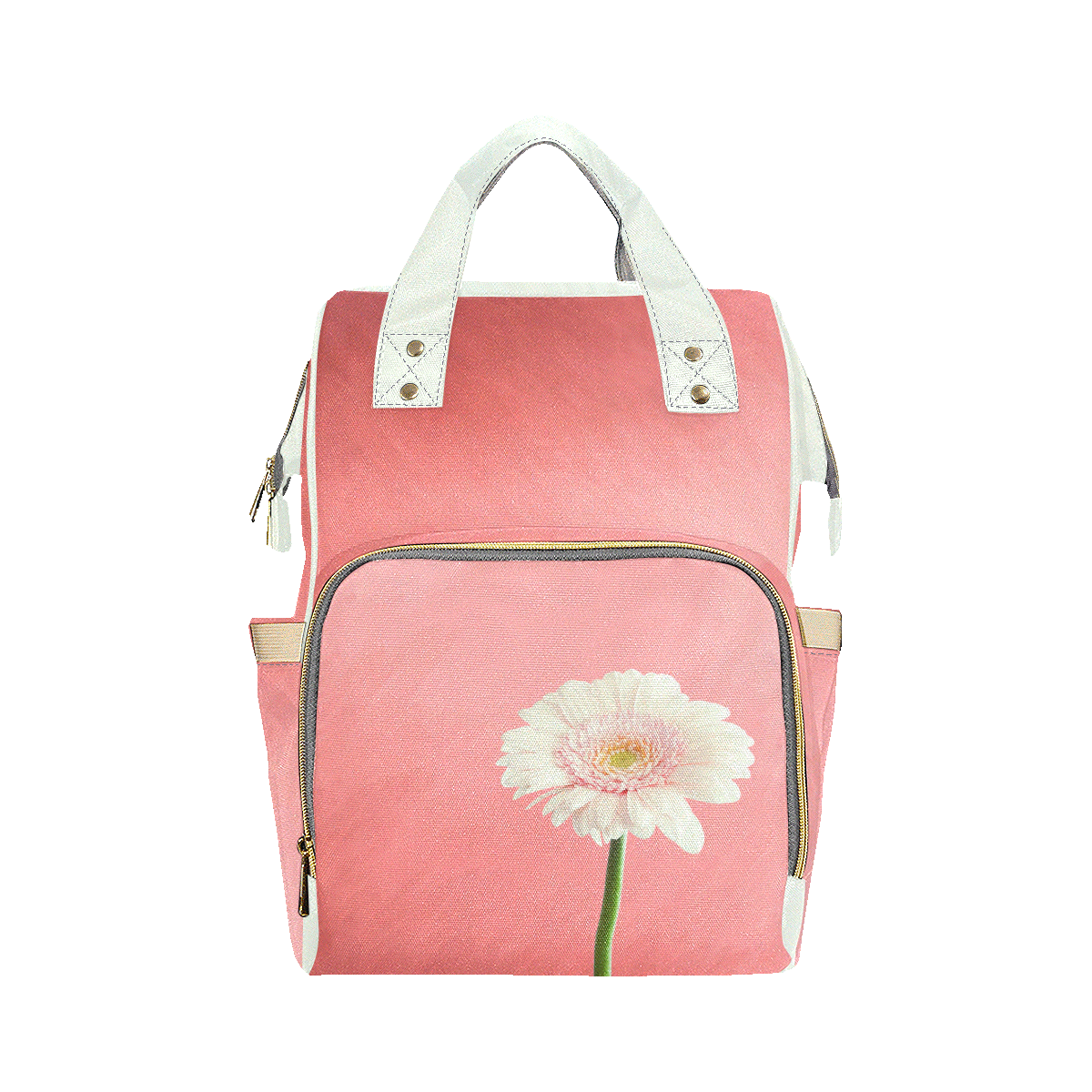 coral diaper bag backpack