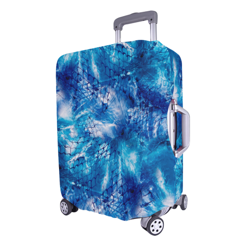 Luggage Cover Nautical Net Print Luggage Cover/Large 26"-28"