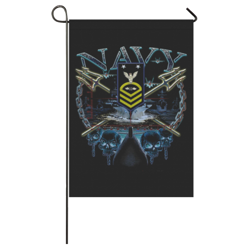 Aviation Boatswain's Mate E-9 Garden Flag 28''x40'' （Without Flagpole）