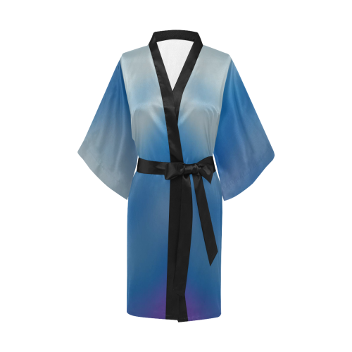 Deep blue Kimono Robe