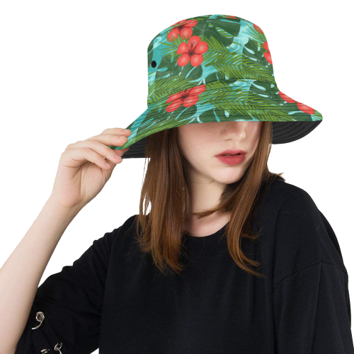 Tropical Vacation All Over Print Bucket Hat