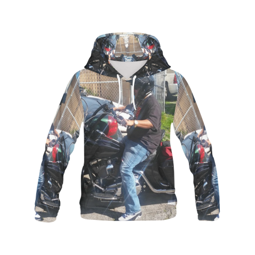 dt behind shop All Over Print Hoodie for Men/Large Size (USA Size) (Model H13)