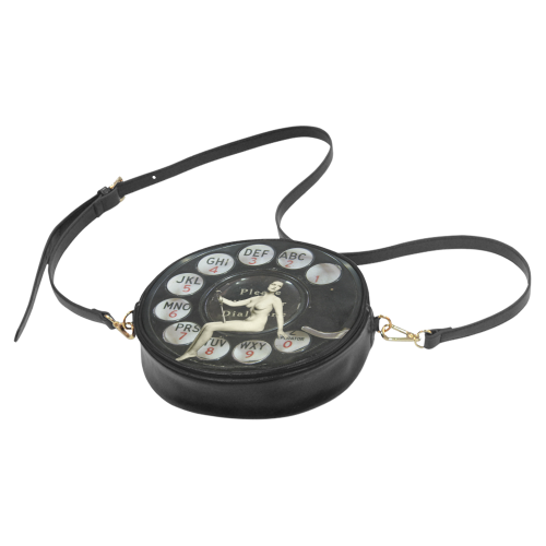 Please Wait for the Dial Tone 2 Round Sling Bag (Model 1647)