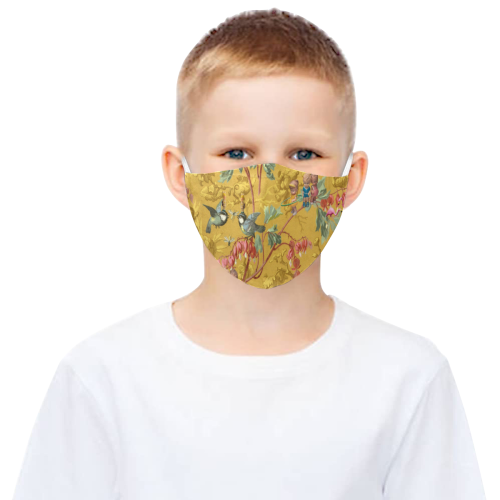 Hooping in the Spring Garden 3D Mouth Mask with Drawstring (15 Filters Included) (Model M04) (Non-medical Products)