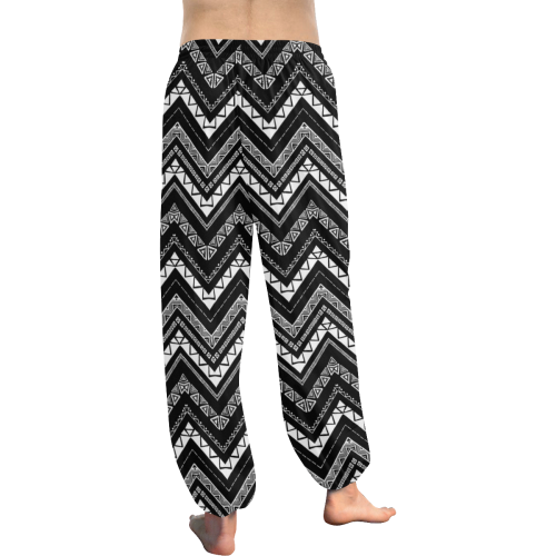 Zigzag Line Women's All Over Print Harem Pants (Model L18)