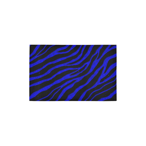 Ripped SpaceTime Stripes - Blue Area Rug 2'7"x 1'8‘’