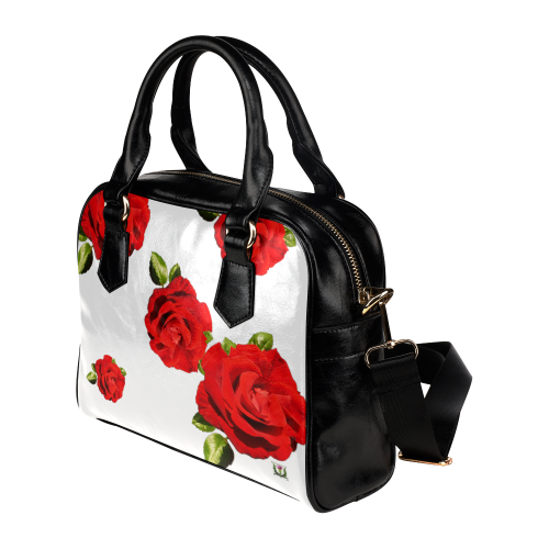 Fairlings Delight's Floral Luxury Collection- Red Rose Shoulder Handbag 53086h Shoulder Handbag (Model 1634)
