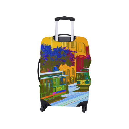 SanFrancisco_20170108_by_JAMColors Luggage Cover/Small 18"-21"