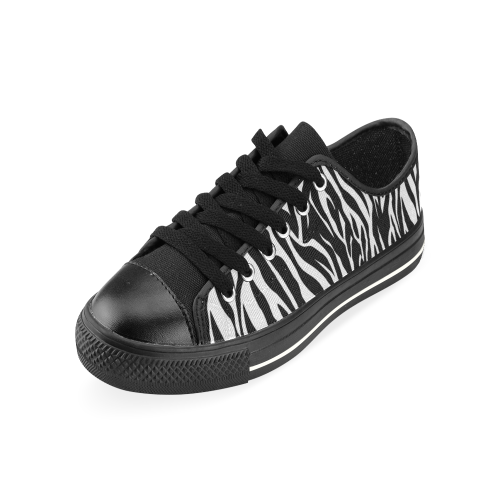 zebra Men's Classic Canvas Shoes (Model 018)