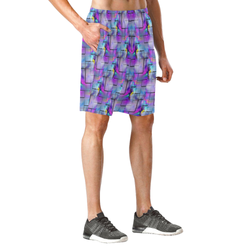 Composite Karos by Artdream Men's All Over Print Elastic Beach Shorts (Model L20)