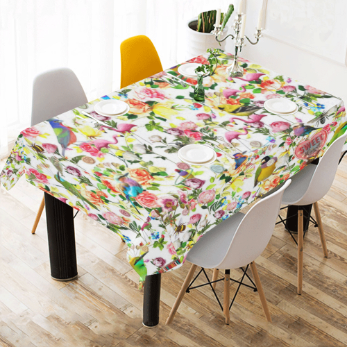 Everything Two Cotton Linen Tablecloth 60"x 84"