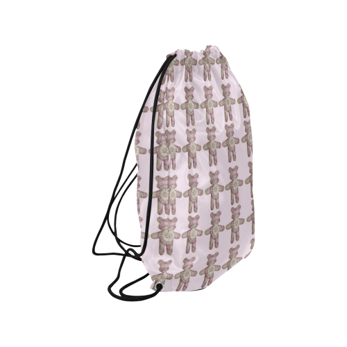 nounours 3l Small Drawstring Bag Model 1604 (Twin Sides) 11"(W) * 17.7"(H)