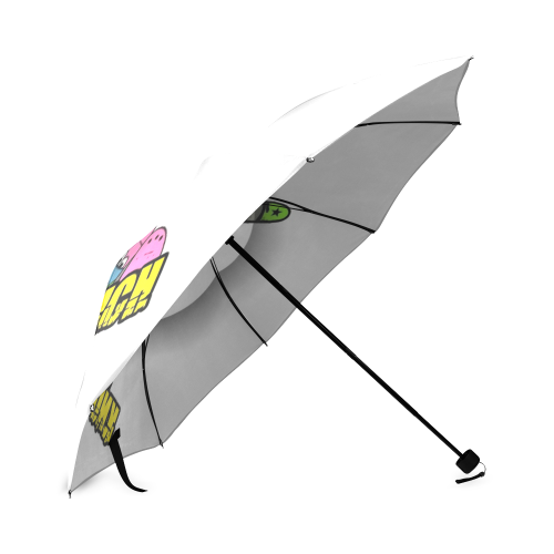 Knuddel dich by Nico Bielow Foldable Umbrella (Model U01)
