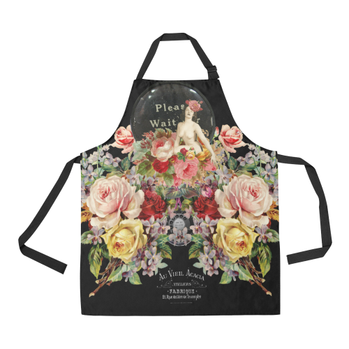 Nuit des Roses Revisited All Over Print Apron