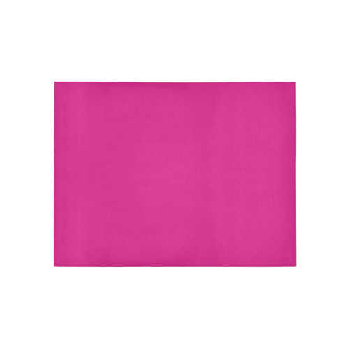 color Barbie pink Area Rug 5'3''x4'