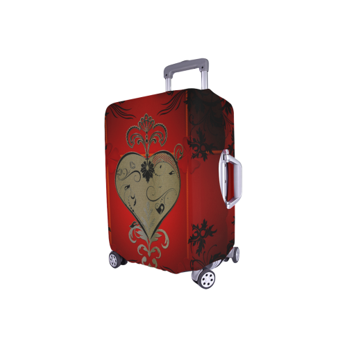Wonderful decorative heart Luggage Cover/Small 18"-21"