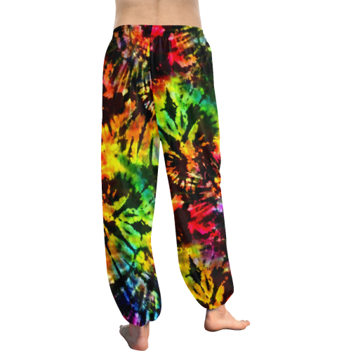 Vivid Psychedelic Hippy Tie Dye Women's All Over Print Harem Pants (Model L18)