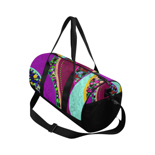 Abstract Pattern Mix - Dots And Colors 2 Duffle Bag (Model 1679)