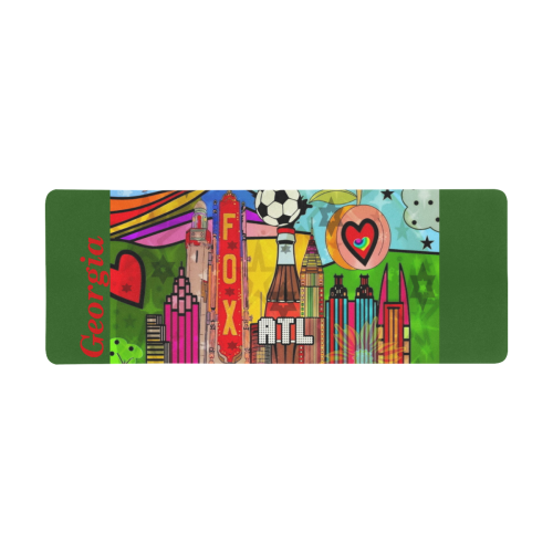 Atlanta by Nico Bielow Gaming Mousepad (31"x12")
