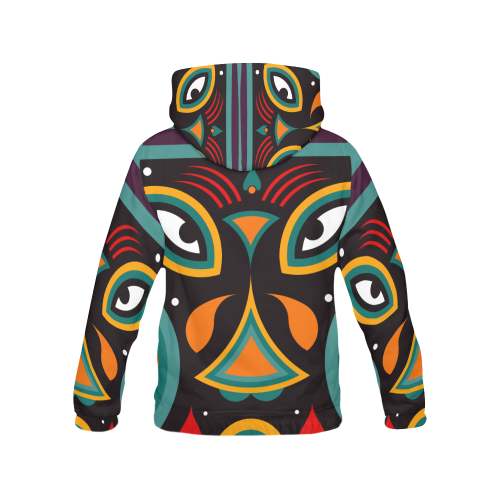 ceremonial tribal All Over Print Hoodie for Men/Large Size (USA Size) (Model H13)