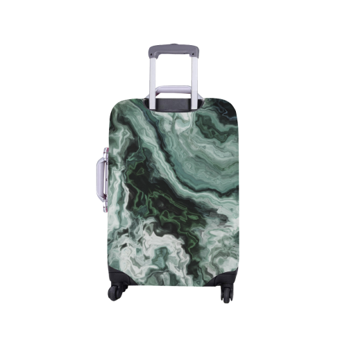 green marble Luggage Cover/Small 18"-21"