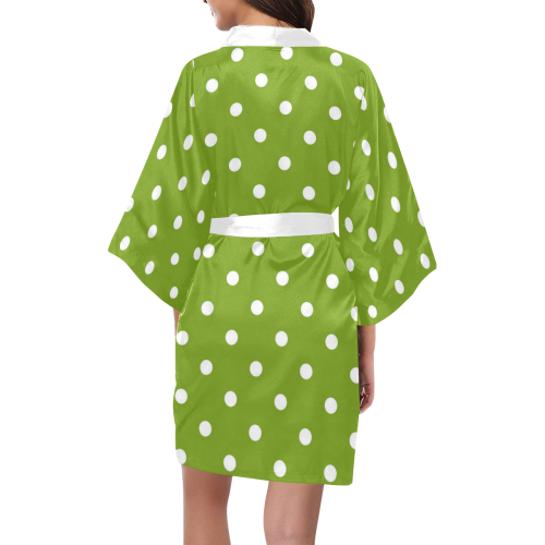 polkadots20160605 Kimono Robe