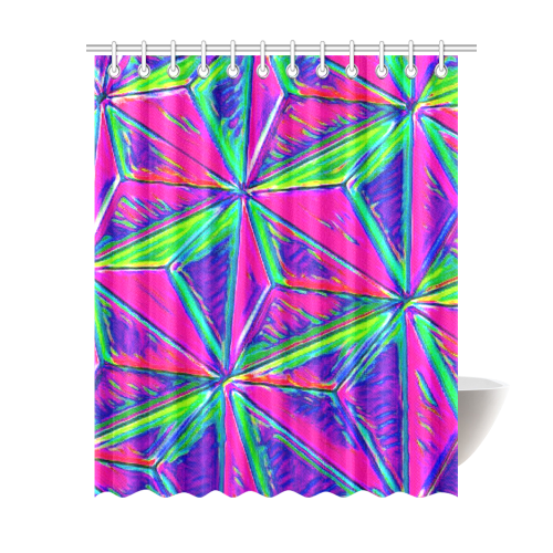 Vivid Life 1D  by JamColors Shower Curtain 69"x84"