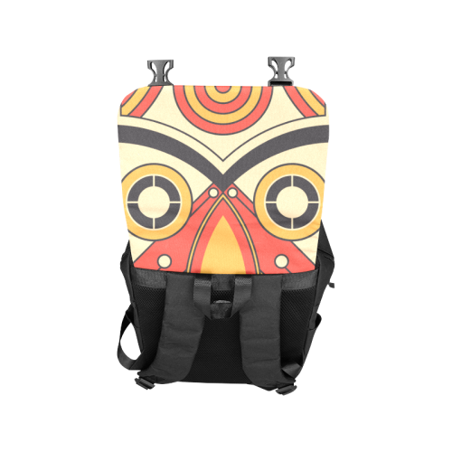 Geo Aztec Bull Tribal Casual Shoulders Backpack (Model 1623)