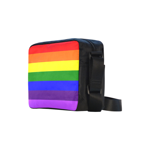 Rainbow Flag (Gay Pride - LGBTQIA+) Classic Cross-body Nylon Bags (Model 1632)