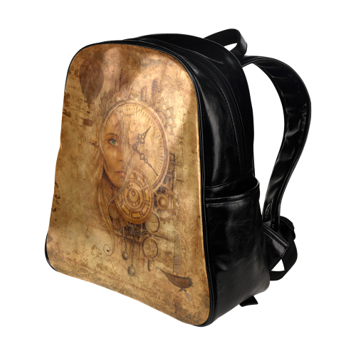 A Time Travel Of STEAMPUNK 1 Multi-Pockets Backpack (Model 1636)