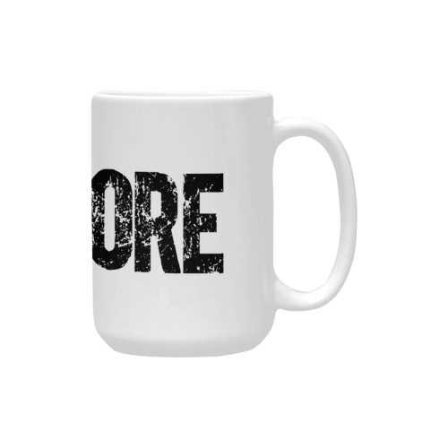 Herbivore (vegan) Custom Ceramic Mug (15OZ)