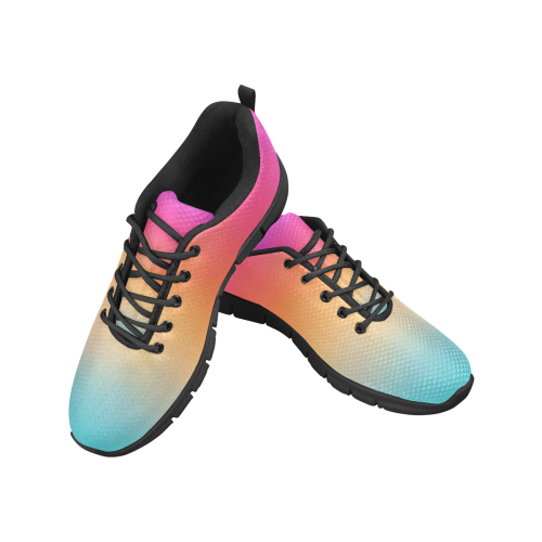 Sunset Women's Running Shoe Women's Breathable Running Shoes (Model 055)