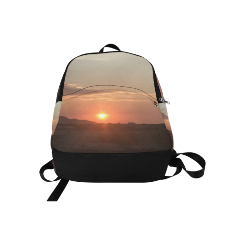 Desert Sunset Fabric Backpack for Adult (Model 1659)