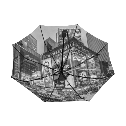 Times Square III Special Finale Edition B&W Anti-UV Auto-Foldable Umbrella (Underside Printing) (U06)