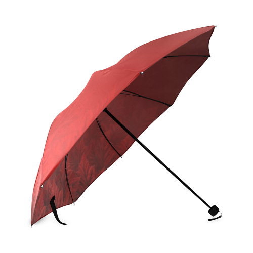 Canada Autumn Maple Leaves Umbrella Foldable Umbrella (Model U01)