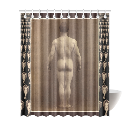 Muse Man Shower Curtain 72"x84"