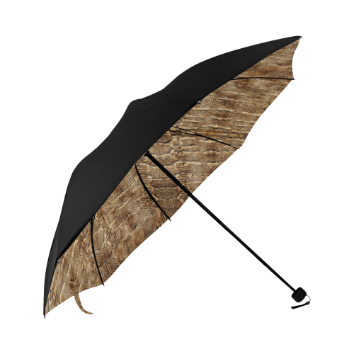 Glamour Golden Python Anti-UV Foldable Umbrella (Underside Printing) (U07)
