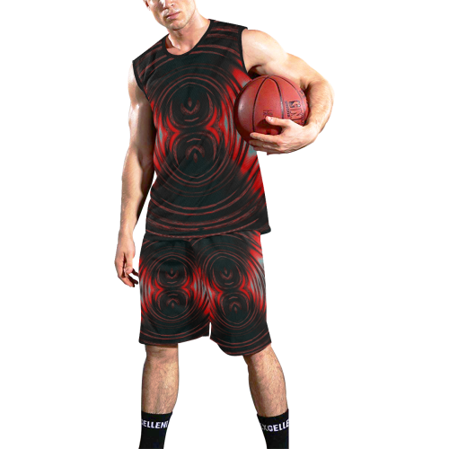 5000TRYtwo2 106 dEEP mONSTER  8 25 A sml All Over Print Basketball Uniform